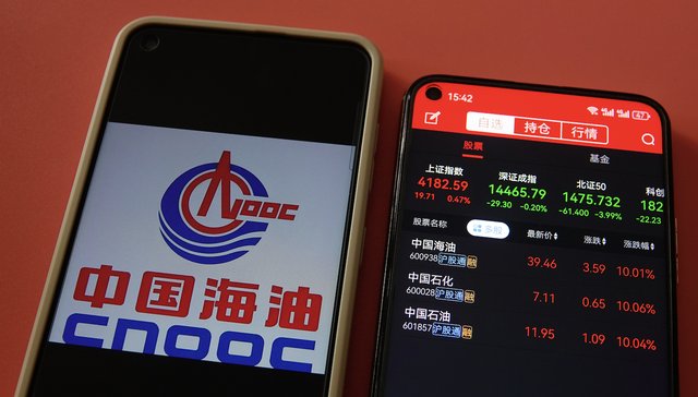  油气板块强势反弹，中海油股价刷新纪录高位。 股票财经 油气板块强势反弹，中海油股价刷新纪录高位。 股票财经 油气板块强势反弹，中海油股价刷新纪录高位。 股票财经