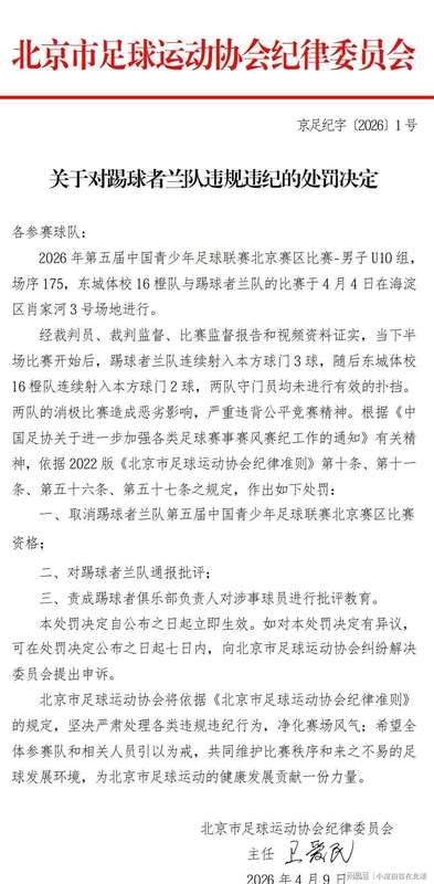  技术失范与制度缺位：青少年足球赛事诚信危机的系统性审视 体育新闻 技术失范与制度缺位：青少年足球赛事诚信危机的系统性审视 体育新闻