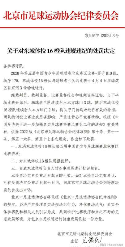  技术失范与制度缺位：青少年足球赛事诚信危机的系统性审视 体育新闻 技术失范与制度缺位：青少年足球赛事诚信危机的系统性审视 体育新闻