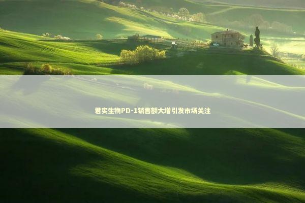 君实生物PD-1销售额大增引发市场关注
