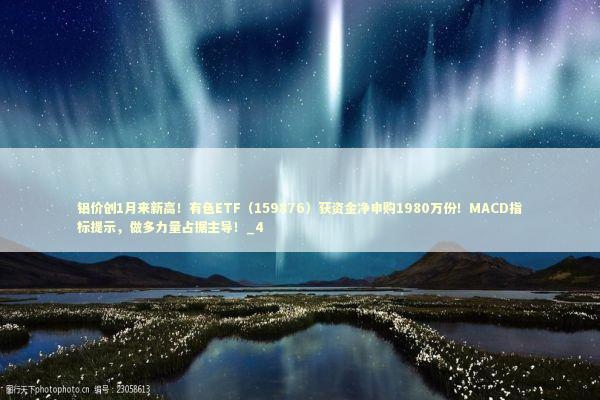 铝价创1月来新高！有色ETF（159876）获资金净申购1980万份！MACD指标提示，做多力量占据主导！_4